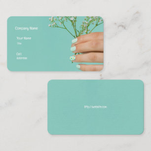 Carte de visite modèle blanc de base pour entrepri