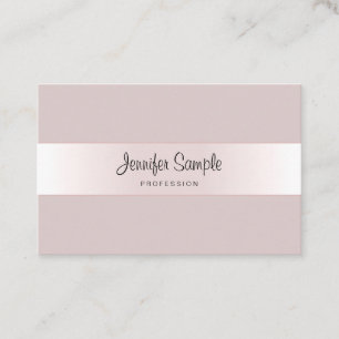 Carte De Visite Modèle créatif de luxe de conception de manuscrit