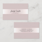 Carte De Visite Modèle créatif de luxe de conception de manuscrit (Devant / Derrière)