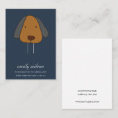 CARTE DE VISITE MODÈLE D'AFFICHAGE DE L'AFFICHAGE DE L'AFFICHAGE D (Devant / Derrière)