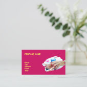 CARTE DE VISITE MODÈLE DE BASE (Debout devant)