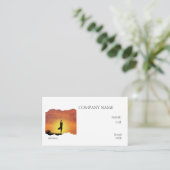 CARTE DE VISITE MODÈLE DE BASE (Debout devant)