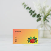 CARTE DE VISITE MODÈLE DE BASE (Debout devant)