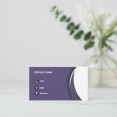 CARTE DE VISITE MODÈLE DE BASE (Debout devant)
