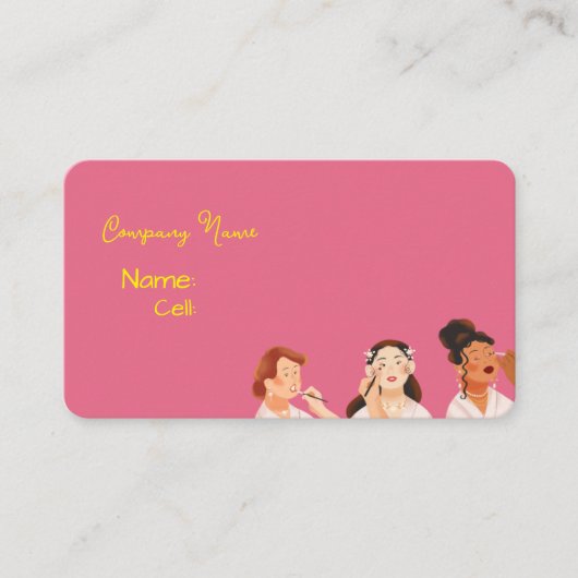 CARTE DE VISITE MODÈLE DE BASE (Devant)