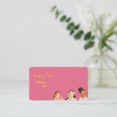 CARTE DE VISITE MODÈLE DE BASE (Debout devant)