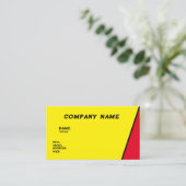 CARTE DE VISITE MODÈLE DE BASE (Debout devant)