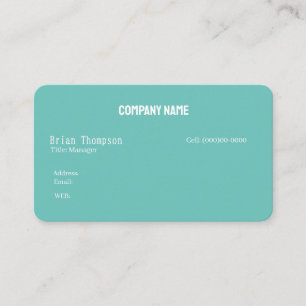 CARTE DE VISITE MODÈLE DE BASE, BOUTIQUE EN LIGNE