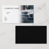 CARTE DE VISITE MODÈLE DE BASE entreprise (Devant / Derrière)