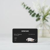 CARTE DE VISITE MODÈLE DE BASE, MAGASIN EN LIGNE (Debout devant)