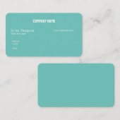 CARTE DE VISITE MODÈLE DE BASE, MAGASIN EN LIGNE (Devant / Derrière)