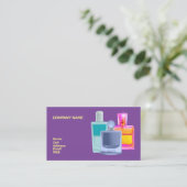 CARTE DE VISITE MODÈLE DE BASE parfums (Debout devant)
