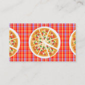 CARTE DE VISITE MODÈLE DE BASE PIZZA (Dos)