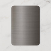 Carte de visite Modèle de boîte (Dos)