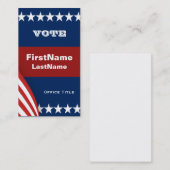 Carte De Visite Modèle de campagne (Devant / Derrière)