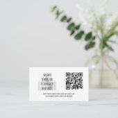 CARTE DE VISITE MODÈLE DE CONCEPTION DE LOGO DE MARQUE PROFESSIONN (Debout devant)