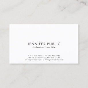 Carte De Visite Modèle de conception minimaliste professionnel per