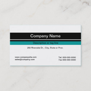 Carte De Visite Modèle de conception simple