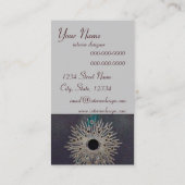 Carte De Visite Modèle de design d'intérieur/carte de visite de (Dos)