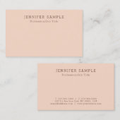 Carte De Visite Modèle de design simple et moderne personnalisé (Devant / Derrière)