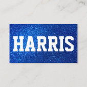 Carte De Visite Modèle de la campagne américaine Parties scintilla (Dos)