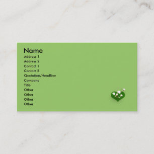 Carte De Visite Modèle de lapin !
