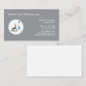 Carte De Visite Modèle de logo Médicale des services de soins aux  (Devant / Derrière)