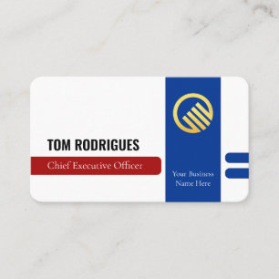 Carte De Visite Modèle de styliste Directeur de bureau Exécutif