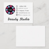 Carte de visite modèle de variété (Devant / Derrière)