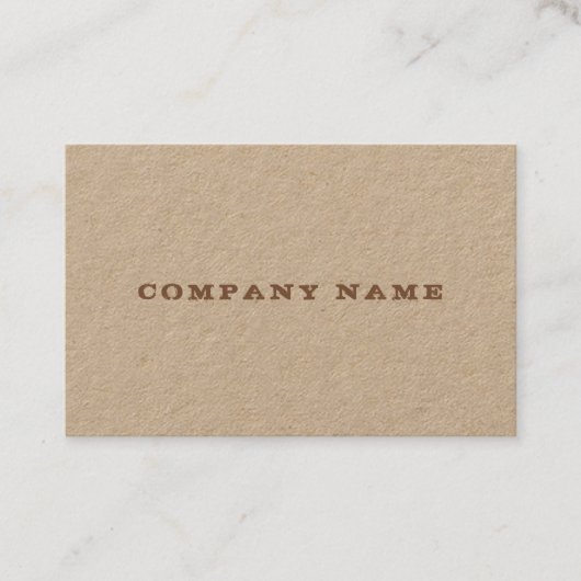 Carte De Visite Modèle d'Elegant Modern Distressed Text Company (Devant)