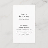 Carte De Visite Modèle d'entreprise 11b (Dos)