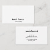 Carte De Visite Modèle d'entreprise 7 (Devant / Derrière)