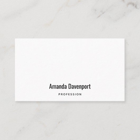 Carte De Visite Modèle d'entreprise 7 (Devant)