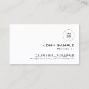 Carte De Visite Modèle élégant moderne de téléchargement de logo p