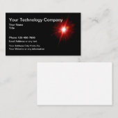 Carte De Visite Modèle frais de technologie (Devant / Derrière)