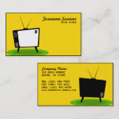 Carte De Visite Modèle horizontal (Devant / Derrière)