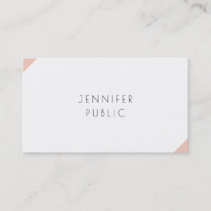 Carte De Visite Modèle minimaliste moderne élégant professionnel
