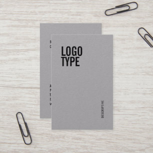 Carte De Visite Modèle minimaliste professionnel audacieux moderne