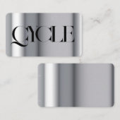 carte de visite modèle moto (Devant / Derrière)