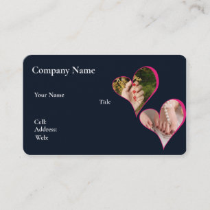 Carte de visite Modèle Nails