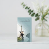 Carte De Visite Modèle photo, ajoutez le vôtre (Debout devant)