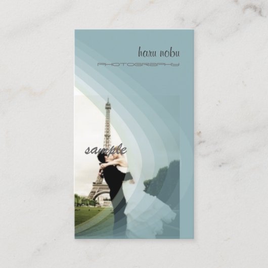 Carte De Visite Modèle photo, ajoutez le vôtre (Devant)