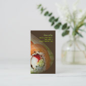 Carte De Visite Modèle photo, ajoutez votre propre (Debout devant)