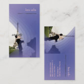 Carte De Visite Modèle photo, ajoutez votre propre (Devant / Derrière)