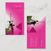 Carte De Visite Modèle photo, ajoutez votre propre (Devant / Derrière)