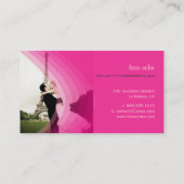 Carte De Visite Modèle photo, ajoutez votre propre (Dos)