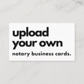 Carte De Visite Modèle professionnel (Dos)