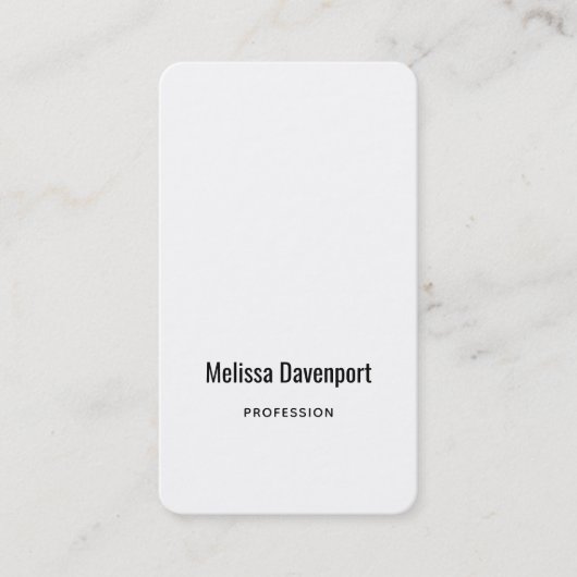 Carte De Visite Modèle professionnel 10 (Devant)