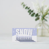 Carte De Visite Modèle professionnel du marketing de suppression d (Debout devant)