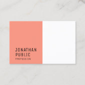 Carte De Visite Modèle professionnel élégant et moderne (Devant)